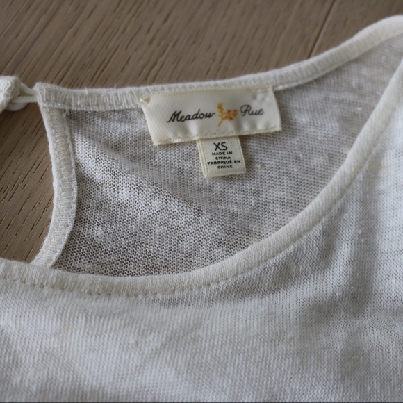 Anthropologie linen blouse - Picture 3 of 4